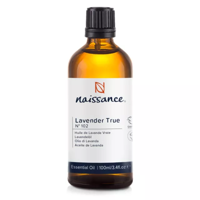 Naissance Lavendel-ätherisches Lavendelöl (N° 102) - 100ml - Haut, Haar, Massage