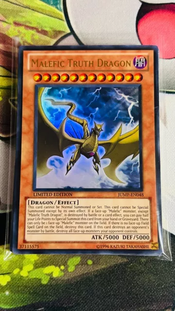 YuGiOh! Malefic Truth Dragon JUMP-EN048 Ultra Rare NM