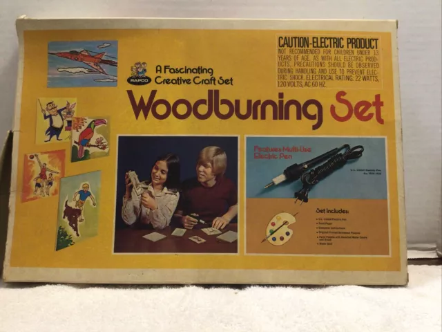 Jumbo Woodburning Kit Vintage 1993 NSI New