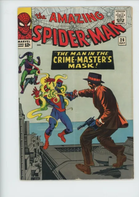AMAZING SPIDER-MAN #26 Marvel comic from 1965.....early GREEN GOBLIN.....$79.95!