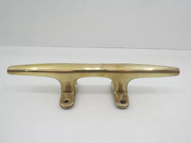 10 inch Long Bronze Boat Cleat Sail Ship Tug (D3A107C)