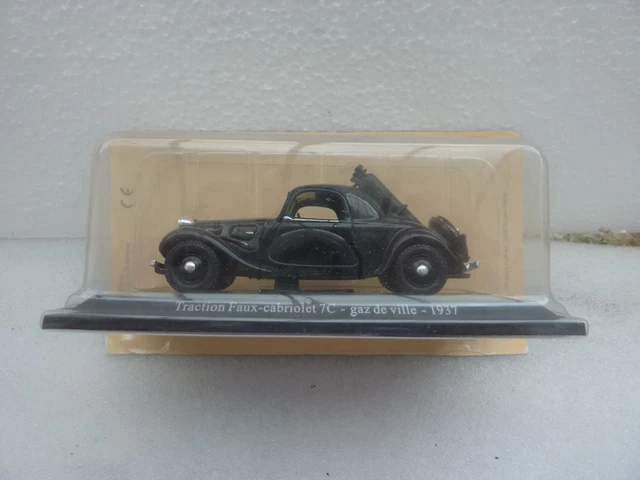 Norev ? Presse Citroen Traction 7 C Faux Cabriolet Gazogene Neuf + Blister Serti