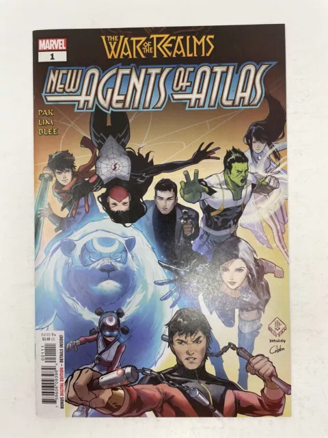 War of the Realms: New Agents of Atlas #1 Key 1st Appearances Marvel Comics MCU