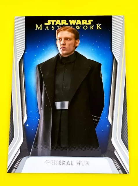 2021 Topps Star Wars Masterwork Blue Parallel Base Card #40 General Hux