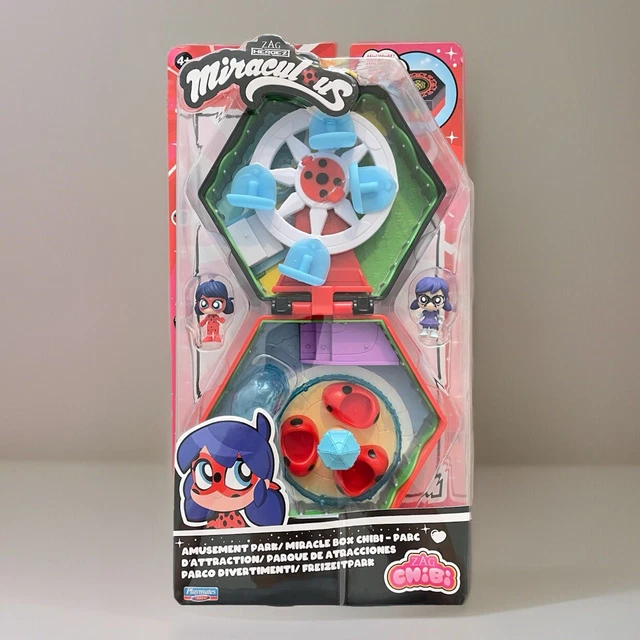 MIRACULOUS LADYBUG AMUSEMENT Park Miracle Box Playset Zag Chibi Kids Toy Bundle £15.97 PicClick UK
