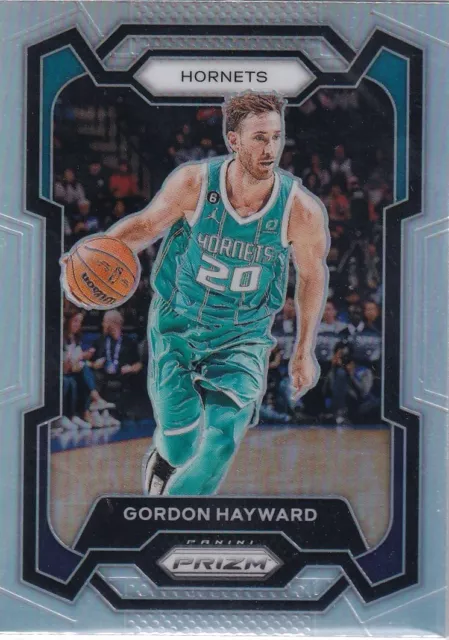 Panini Prizm 2023-24 Prizm Basketball Numéro 251 Gordon Hayward Silver Prizm