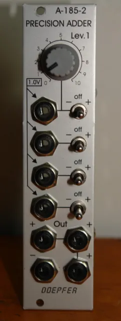 Doepfer A-185-2 Precission Adder / Eurorack / Modular