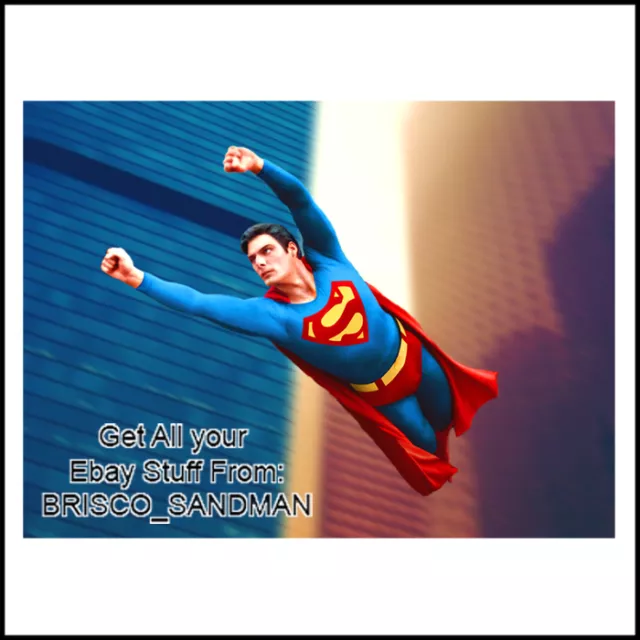 Fridge Fun Refrigerator Magnet SUPERMAN CHRISTOPHER REEVE Movie Photo V: F 70s
