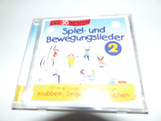 CD Die 30 besten Spiel-und Bewegungslieder 2 - Kinderlieder und Babylieder