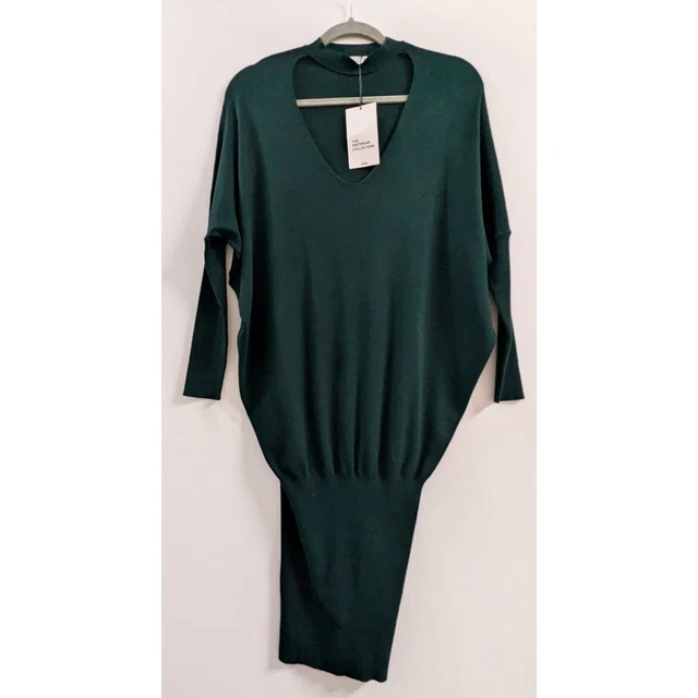 ZARA FOREST GREEN Choker Neck Mini Dress - Size L (UK 14) 5.45 - PicClick UK ZARA FOREST GREEN Choker Neck Mini Dress - Size L (UK 14) 5.45 - PicClick UK