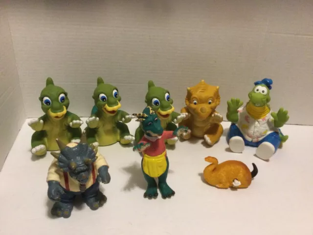 Land Before Time & Magellan Hand Puppets 1988/90 Pizza Hut, Disney Dino’s& McD