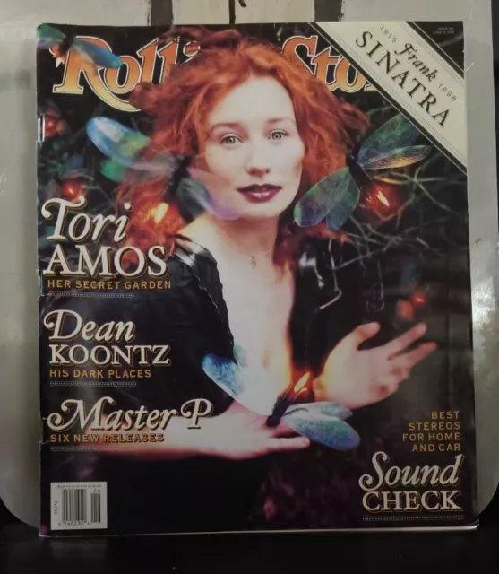 Tori Amos, Rolling Stone Magazine June 1998 #789  Frank Sinatra Master P VG