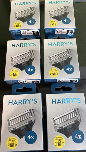 Cartuchos Harrys 5 Hojas 4 X *Nuevos y Sellados Genuinos* x6