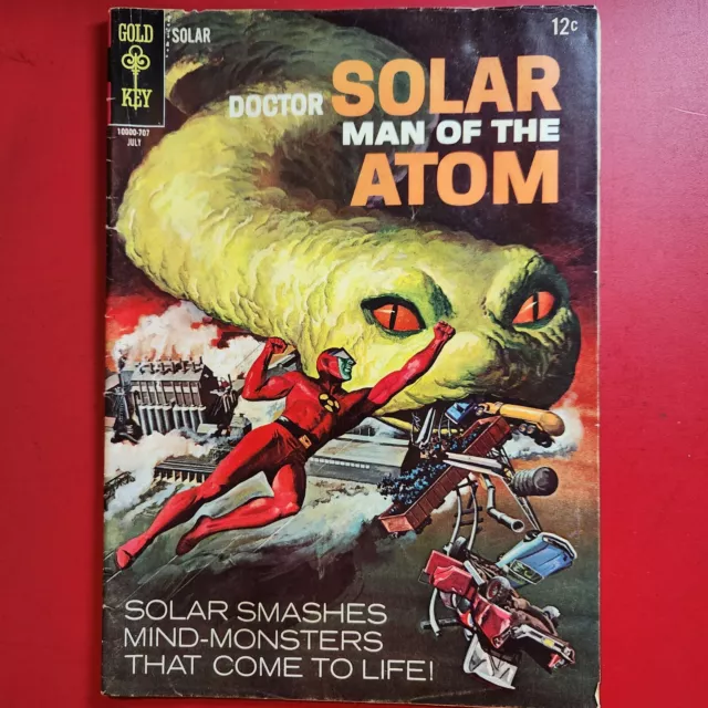 Doctor Solar Man of The Atom #20 1967 Gold Key Comic Book Good