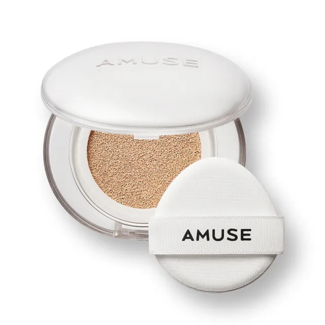 AMUSE Ceramic Skin Perfector Cushion 15g+Refill 15g SPF40 PA++ 24 S/S K-Beauty