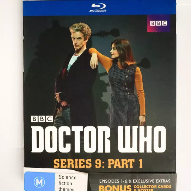 Doctor Who: Series 9 - Part 1 (Blu-ray, 2015) Sci-Fi Drama Adventure TV Series