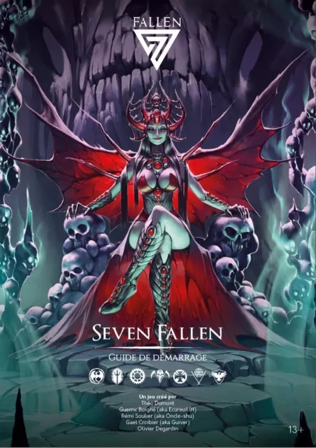 AU CHOIX - Cartes seven 7 Fallen - Premières extensions du jeu de cartes JCC