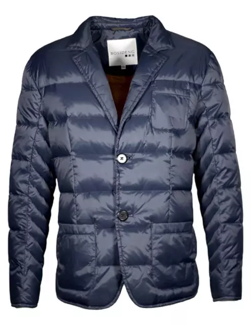 Bosideng Veste Matelassé Duvet Bleu Homme F14M01 TG XXL Gilet XL -70% Offre