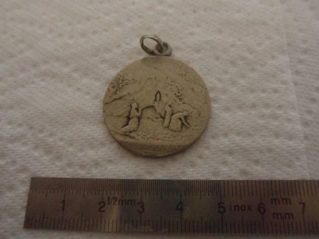 Religion & Esotérisme - Médaille religieuse ancienne argent