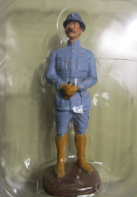 FIGURINE ATLAS SOLDATS FRANCAIS DE 1914 1918 14-18 CHASSEUR A PIED 1914
