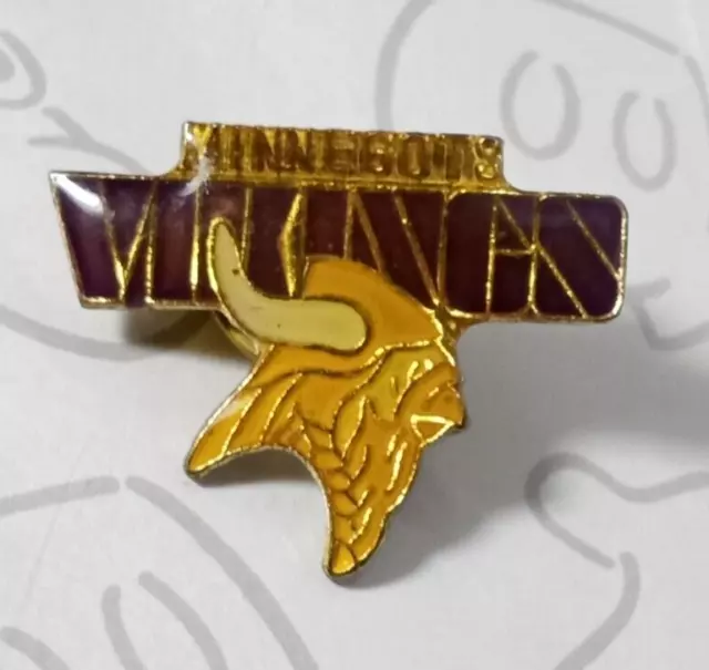 MINNESOTA VIKINGS NFL Football Team Vintage Lapel Pin Pinback $12.99 ...
