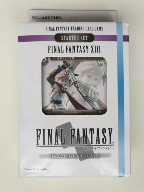 Final Fantasy XIII Trading Card Game Starter Deck/Set Deutsche Version FF 13