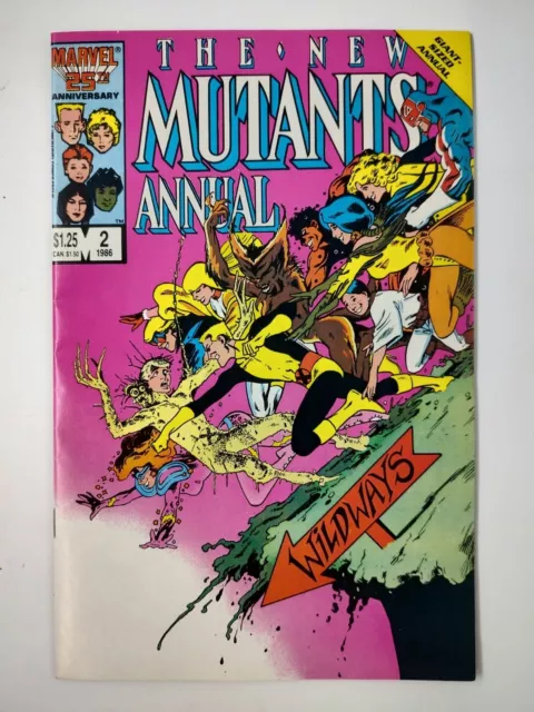 New Mutants Annual #2 - First app Psylocke Betsy Braddock 1986 Marvel Comics