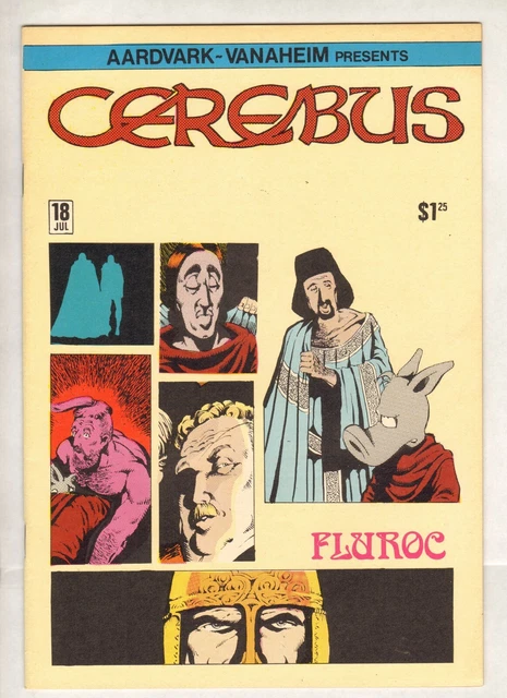Cerebus The Aardvark #18 (NM) (1980, Aardvark-Vanaheim) HIGH GRADE!