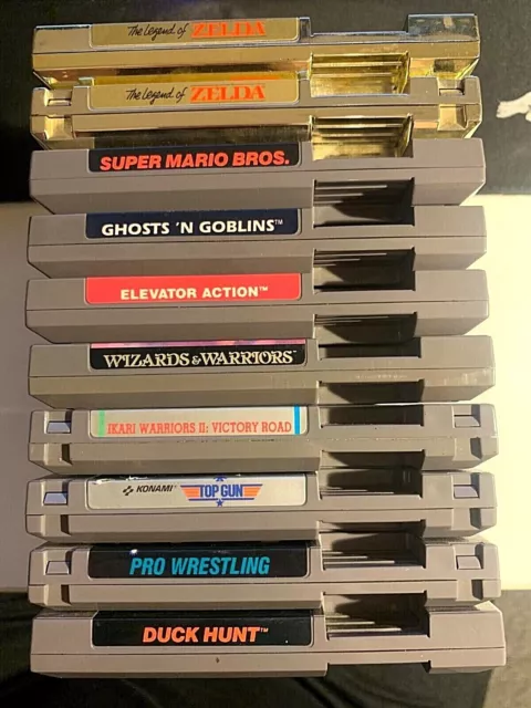 Nintendo Nes Original OEM Authentic *Pick Your Game* MAKE YOUR OWN LOT