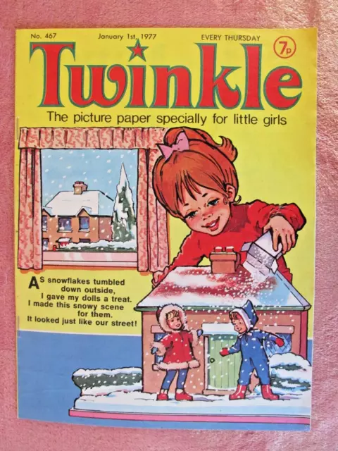 TWINKLE COMIC.     NO. 467.   NEW YEAR ISSUE!    JANUARY 1st.   1977.