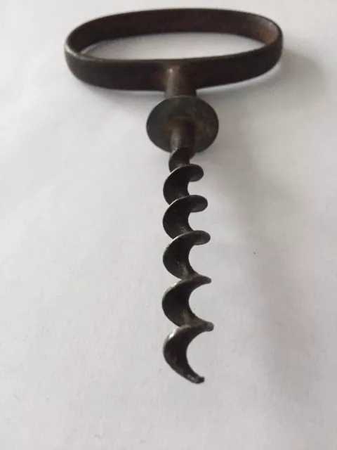 Antiker Alter Korkenzieher Arkaturen Form tire bouchon Corkscrew