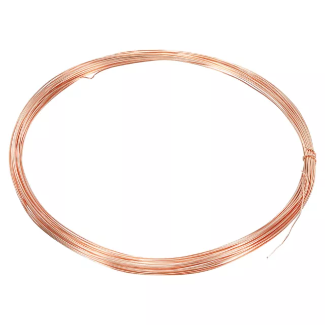 32.8Ft Solid Bare Copper Wire 26 Gauge 99.9% Pure Copper Wire Soft Beading Wire