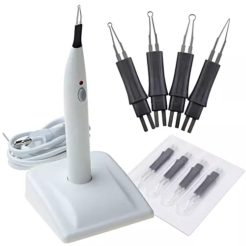 Dental Gutta Percha Points Cutter Endo Cordless Gutta Cutter with 4 Tips