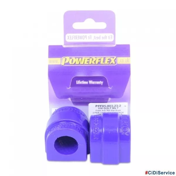 Powerflex Kit Boccole Barra Stabilizzatrice Audi A3 8V VW Golf VII Seat Leon 5F