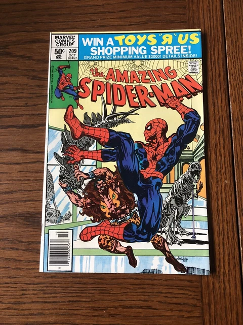 Amazing Spider-Man # 209 Newsstand cover - 1st Calypso NM- Cond.
