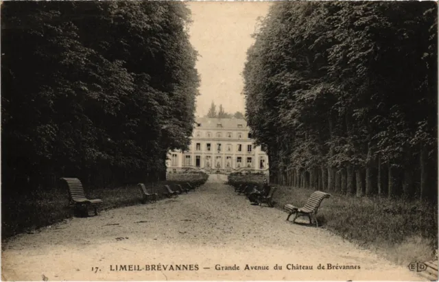 CPA Limeil Brevanne Grande avenue du Chateau de Brevannes (1349018)