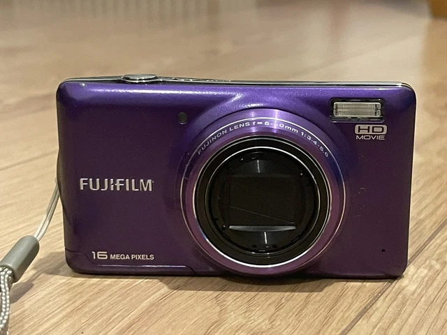 Fujifilm FinePix T350 14.0MP Compact Digital Camera Purple
