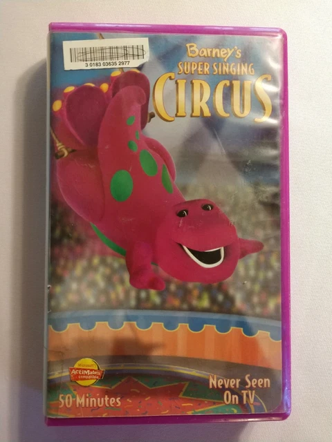 Barney More Songs Vhs Video Tape Sing Along Songs Actimates Rare Case Barney More Songs Vhs Video Tape Sing Along Songs Actimates Rare Case