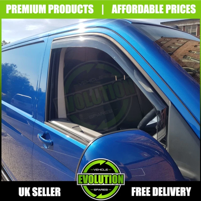 WIND DEFLECTORS VW T5 T6 T6,1 Transporter Multivan Van 2003onwards 2pc