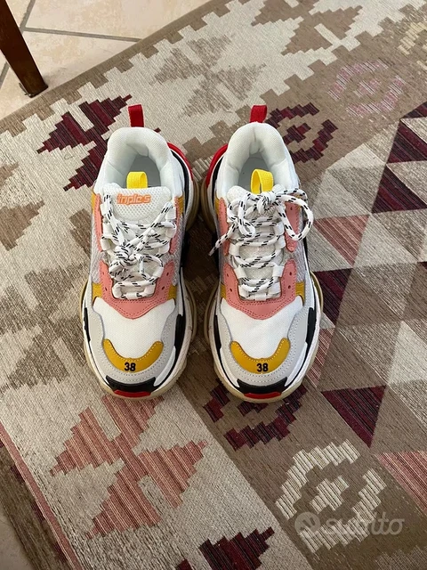 BALENCIAGA TRIPLE S 38 Usate Pochissimo EUR 65 00 PicClick IT