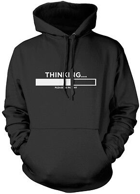 Thinking ... Please Be Patient - Funny Slogan Kids Unisex Hoodie