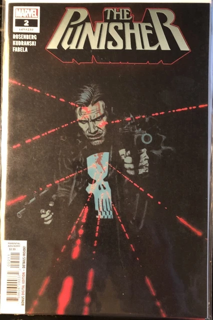 Punisher Vol 12 #2 Marvel Comics (2018) ROSENBERG FABELA KUDRANSKI