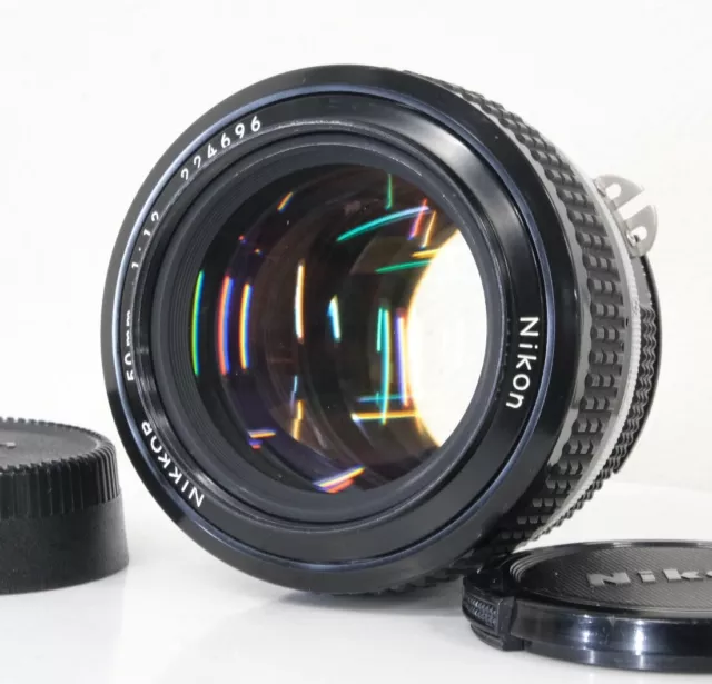 ［Near Mint+］Nikon Ai Nikkor 50mm f/1.2 SLR MF Standard Lens from Japan