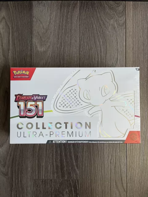 Pokémon Coffret Collection Ultra Premium Mew 151 EV 3.5 Fr Neuf