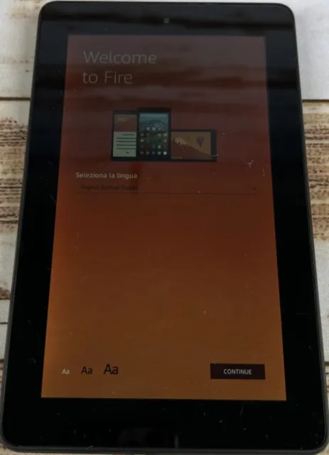Amazon Kindle Fire SV98LN 5th Gen Tablet 7" - #20230812313