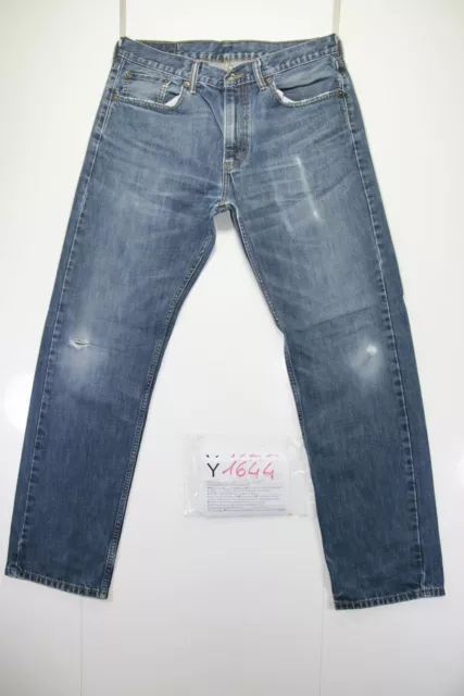 Levis 505 Boyfriend (Cod. Y1644) tg47 W33 L32 jeans vita alta usato Vintage