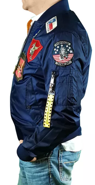 Top Gun Bomberjacket TGJ1940P 310-TG2019-1055 Colore:10 Navy o 78 Oliva 2