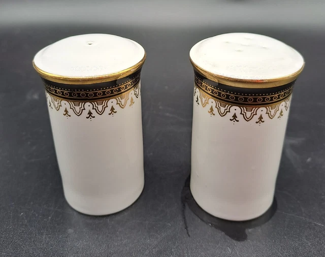 Selten - Royal Albert - Clarence - Salz + Pfefferstreuer