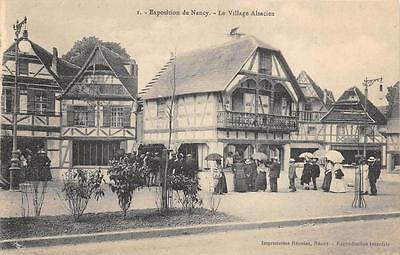 Cpa 54 Expo Nancy Le Village Alsacien N°1