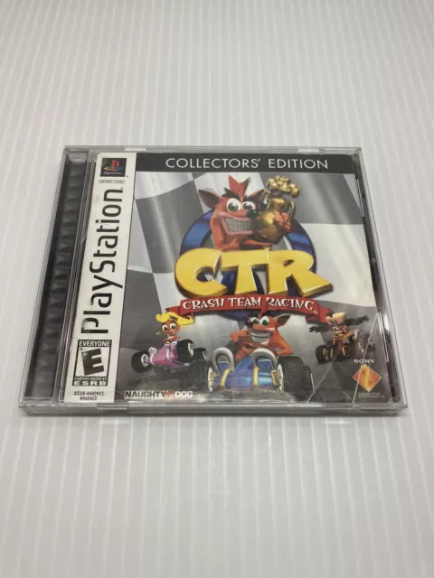 CTR: Crash Team Racing Playstation 1 PS1 Collectors Edition- CIB! Tested & Works